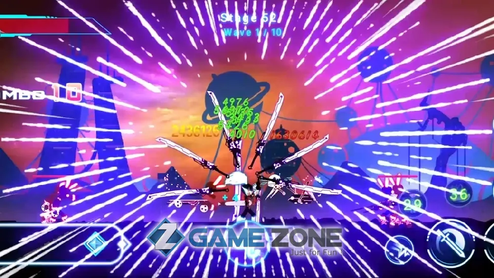 صورة من لعبة Stickman Ghost 2: Galaxy Wars [Много денег]