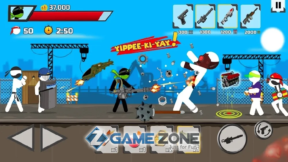 صورة من لعبة Stickman maverick: bad boys killer
