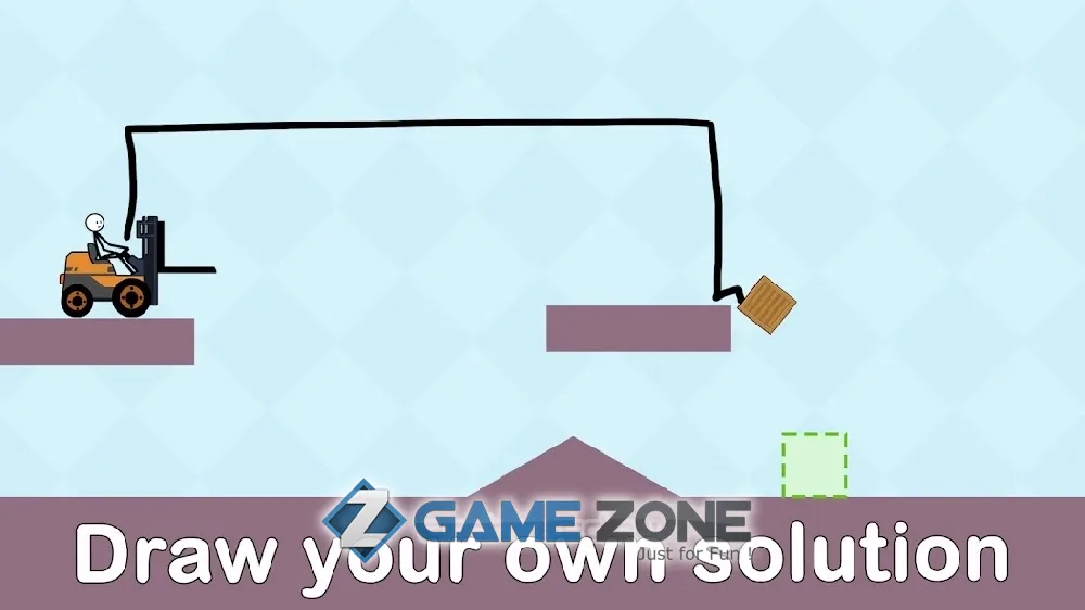 صورة من لعبة Stickman Physic Draw Puzzle [Mod Money/Adfree]