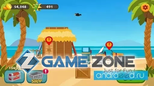 صورة من لعبة Stickman Surfer [Много денег]