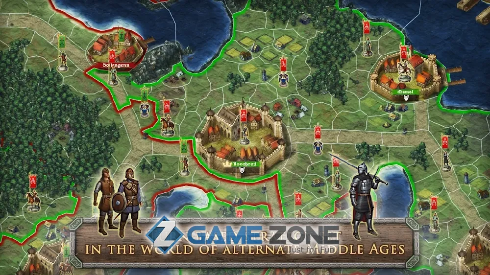 صورة من لعبة Strategy and Tactics: Dark Ages