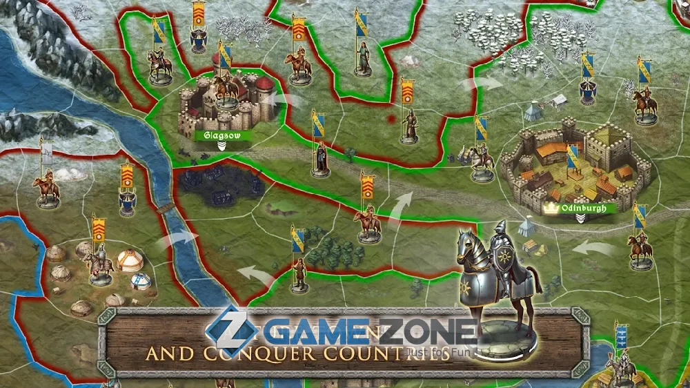 صورة من لعبة Strategy and Tactics: Dark Ages