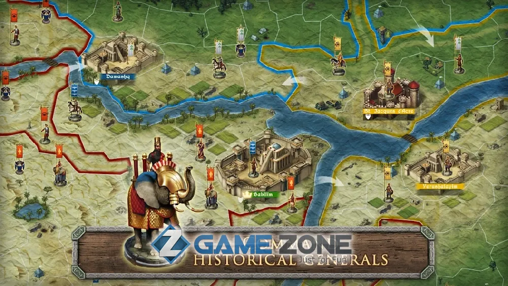 صورة من لعبة Strategy and Tactics: Dark Ages