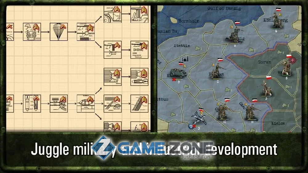 صورة من لعبة Strategy and Tactics World War II