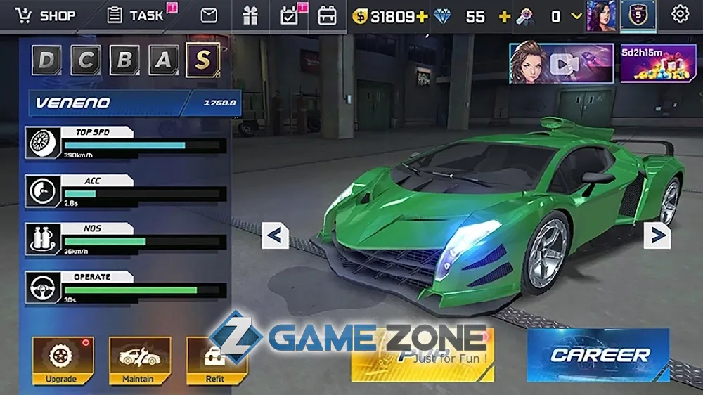 صورة من لعبة Street Racing HD