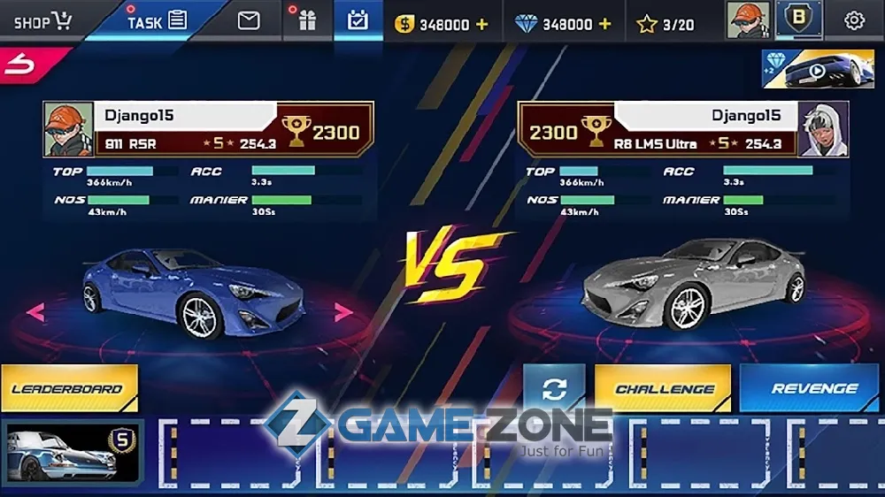 صورة من لعبة Street Racing HD