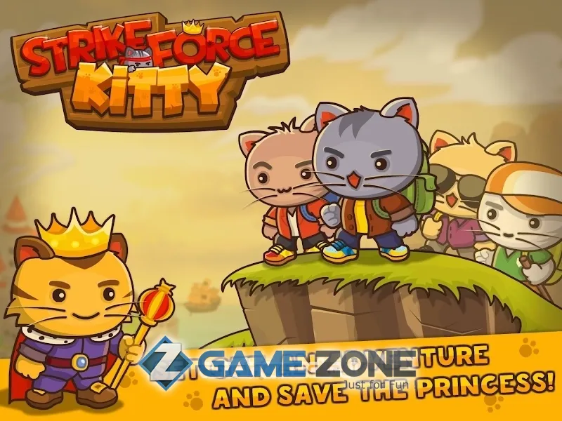 صورة من لعبة StrikeForce Kitty [Много денег]