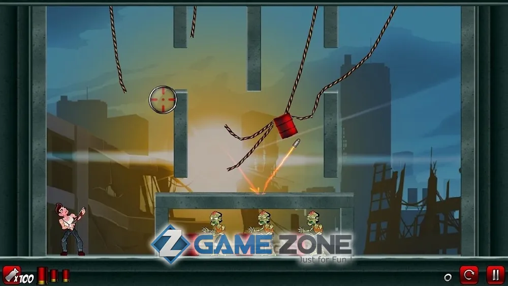 صورة من لعبة Stupid Zombies 2 [Unlocked]