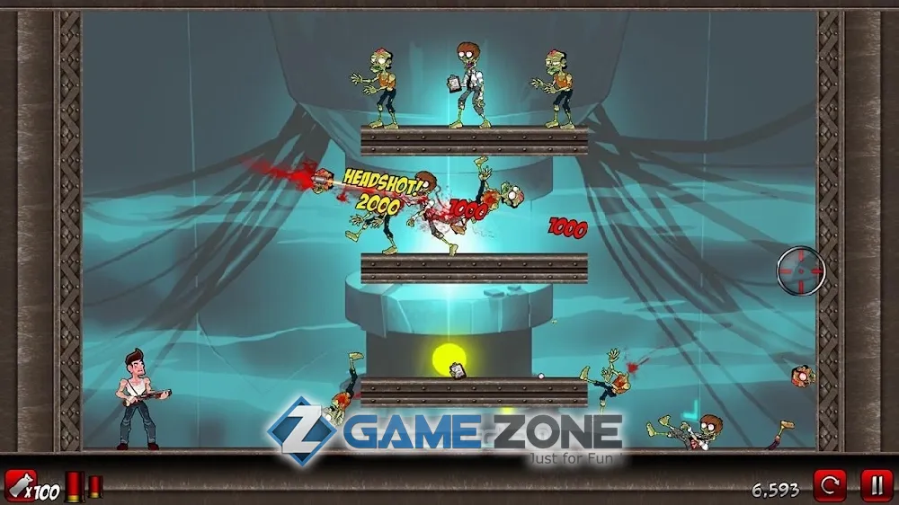 صورة من لعبة Stupid Zombies 2 [Unlocked]