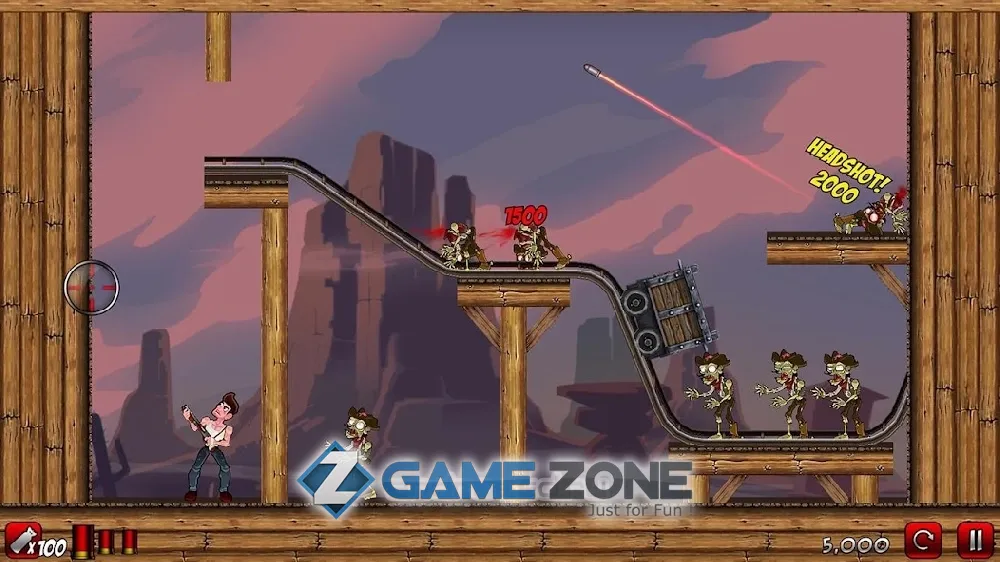صورة من لعبة Stupid Zombies 2 [Unlocked]