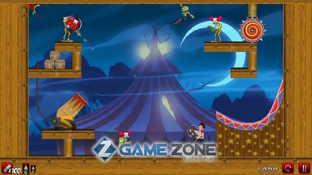 صورة من لعبة Stupid Zombies 2 [Unlocked]
