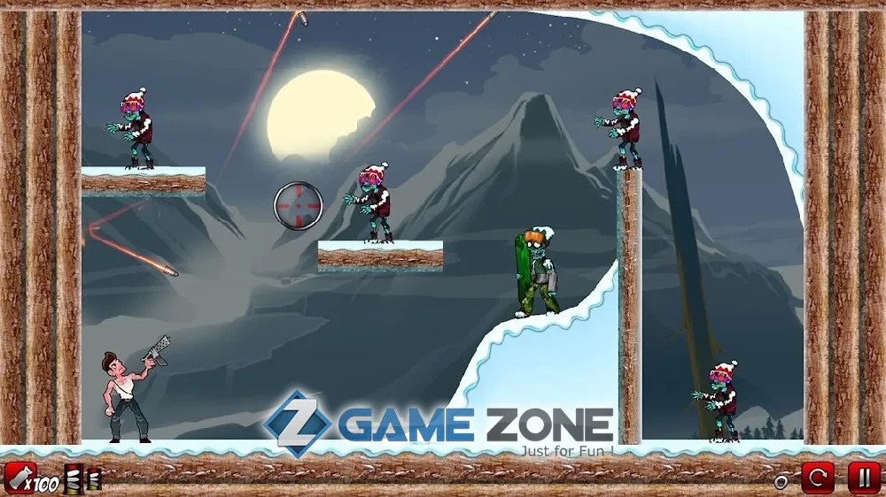 صورة من لعبة Stupid Zombies 2 [Unlocked]