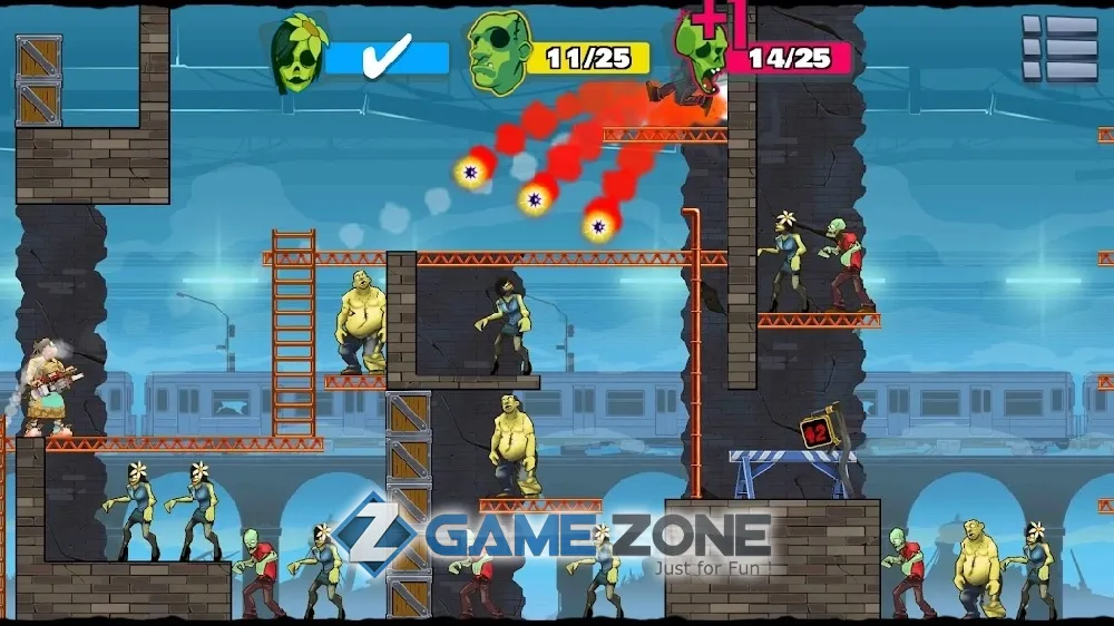 صورة من لعبة Stupid Zombies 3 [Много денег]