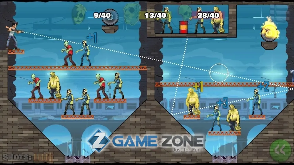 صورة من لعبة Stupid Zombies 3 [Много денег]