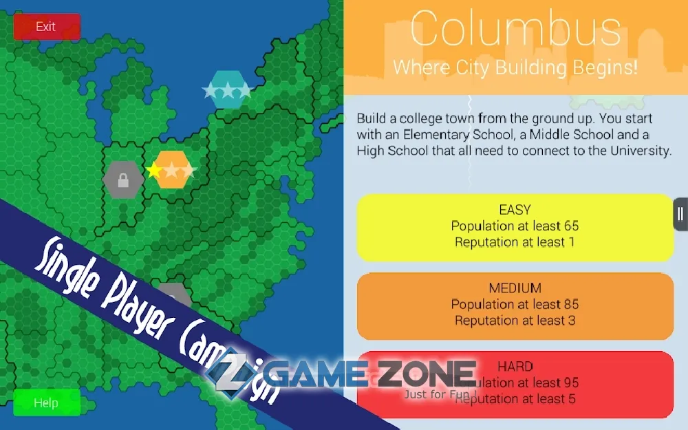 صورة من لعبة SUBURBIA City Building Game