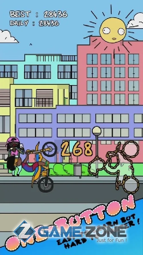 صورة من لعبة Summer Wheelie