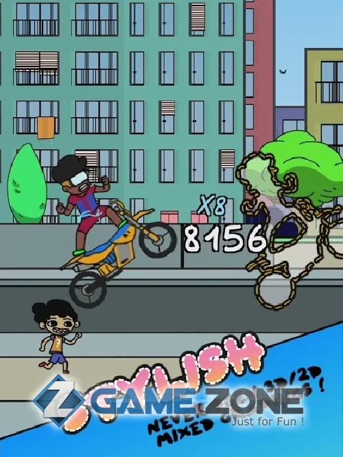 صورة من لعبة Summer Wheelie