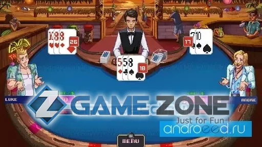 صورة من لعبة Super Blackjack Battle 2 Turbo