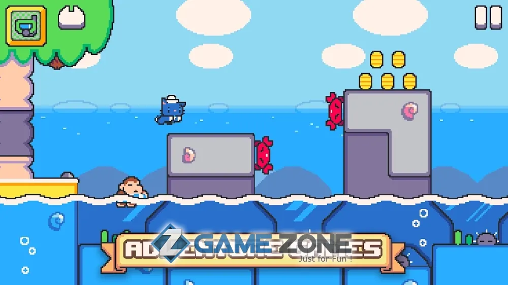 صورة من لعبة Super Cat Tales 2 [Без рекламы]