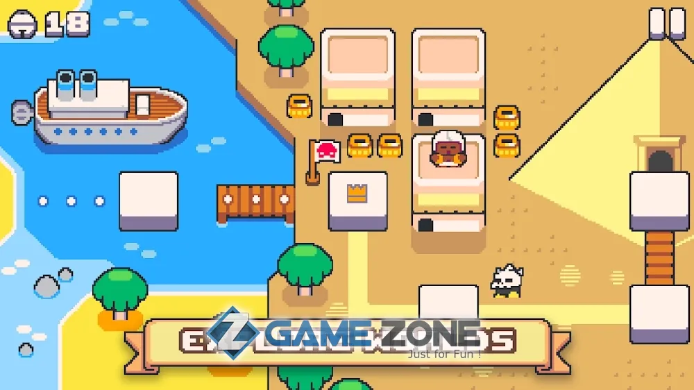 صورة من لعبة Super Cat Tales 2 [Без рекламы]