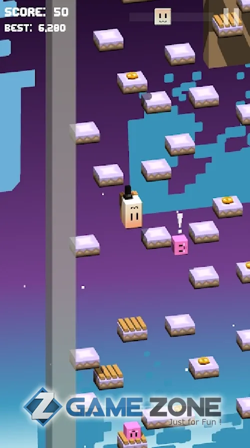 صورة من لعبة Super Drop Land