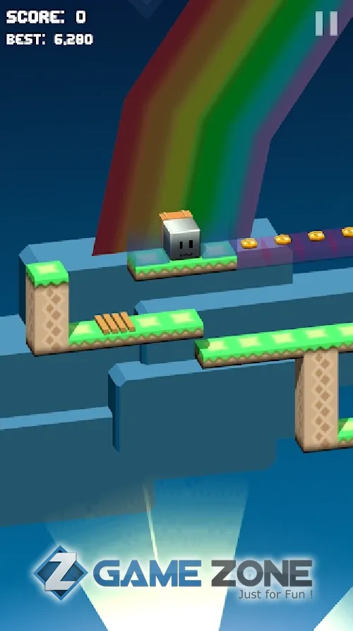 صورة من لعبة Super Drop Land