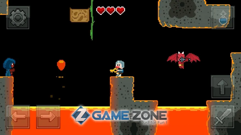 صورة من لعبة Super Dungeon Delvers