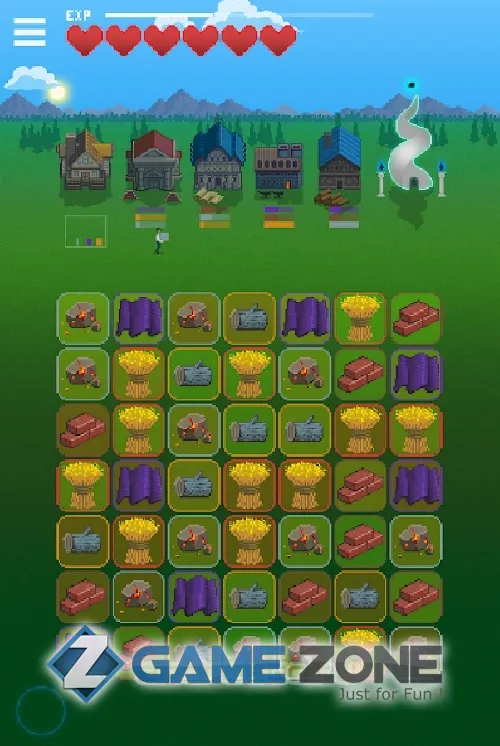 صورة من لعبة Super Gridland
