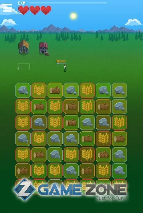 صورة من لعبة Super Gridland
