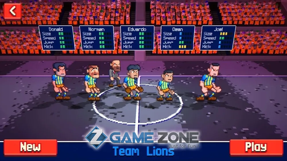 صورة من لعبة Super Jump Soccer