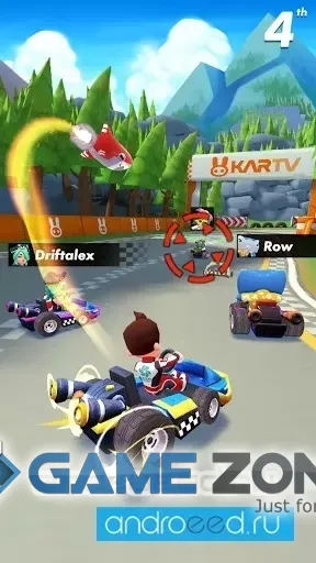 صورة من لعبة Super Karts