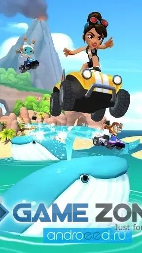 صورة من لعبة Super Karts