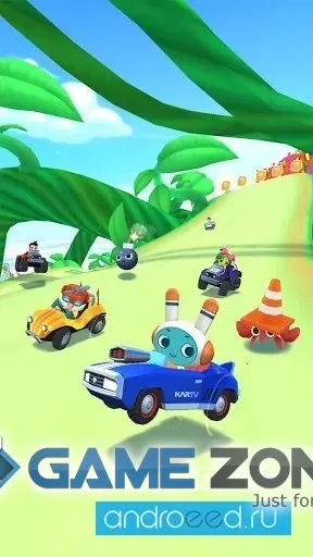 صورة من لعبة Super Karts