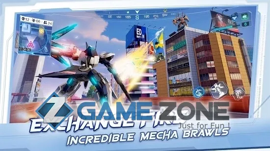 صورة من لعبة Super Mecha Champions