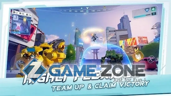 صورة من لعبة Super Mecha Champions