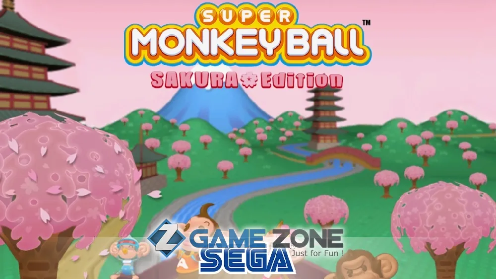 صورة من لعبة Super Monkey Ball: Sakura Edition