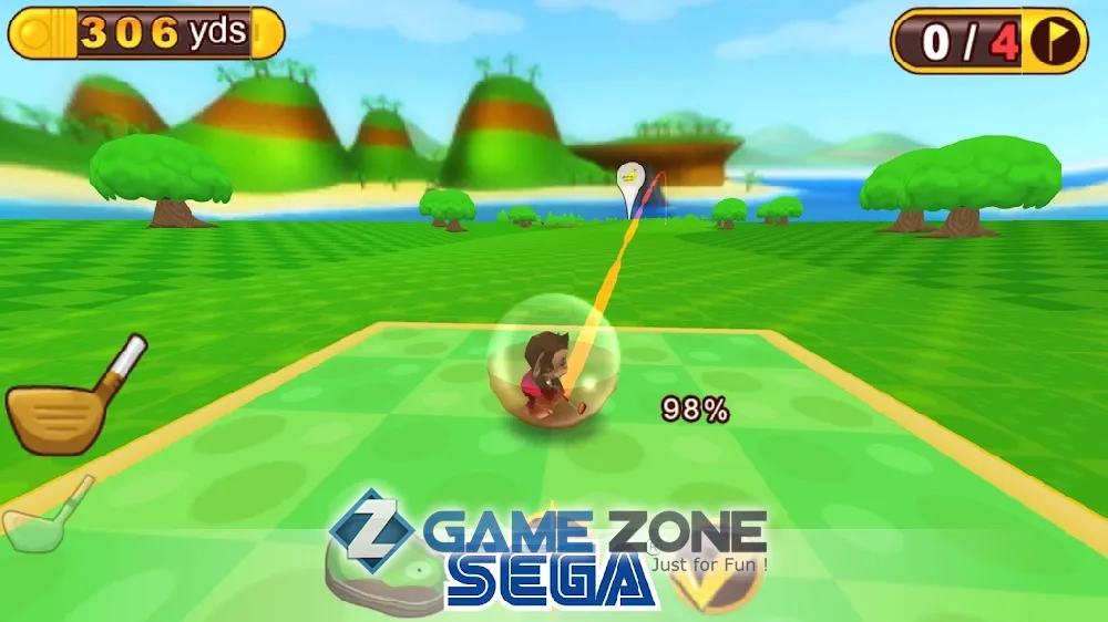 صورة من لعبة Super Monkey Ball: Sakura Edition