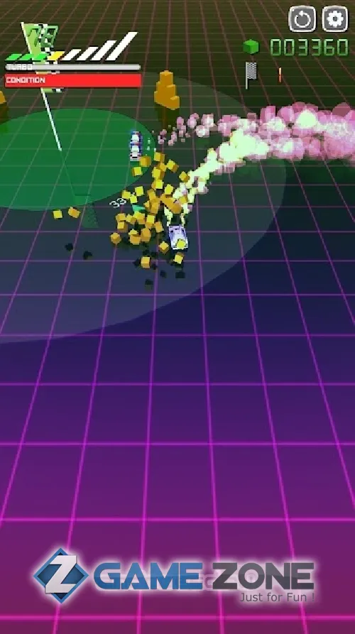 صورة من لعبة Super Retro Chase