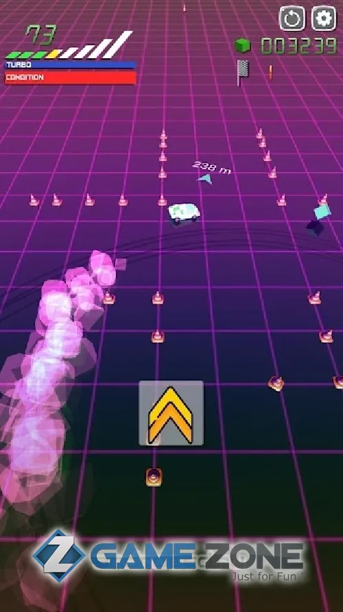 صورة من لعبة Super Retro Chase