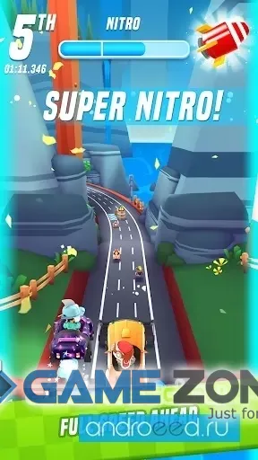 صورة من لعبة SuperCar City