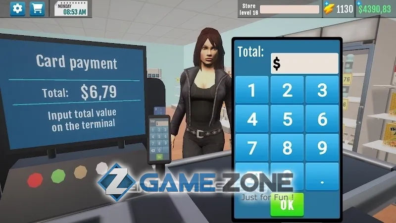 صورة من لعبة Supermarket Manager Simulator [No Ads]