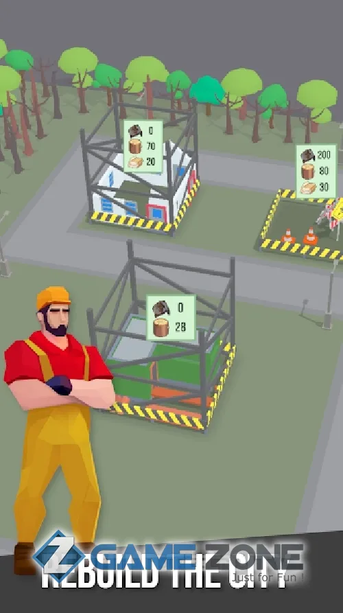 صورة من لعبة Survival after War. RPG idle [No Ads]