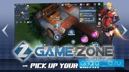 صورة من لعبة Survival Heroes - MOBA Battle Royale