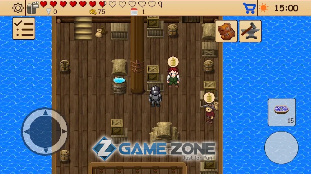 صورة من لعبة Survival RPG 3 Lost in time adventure retro 2d [Mod Diamonds]