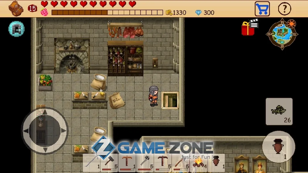 صورة من لعبة Survival RPG Open World Pixel [Mod Diamonds]