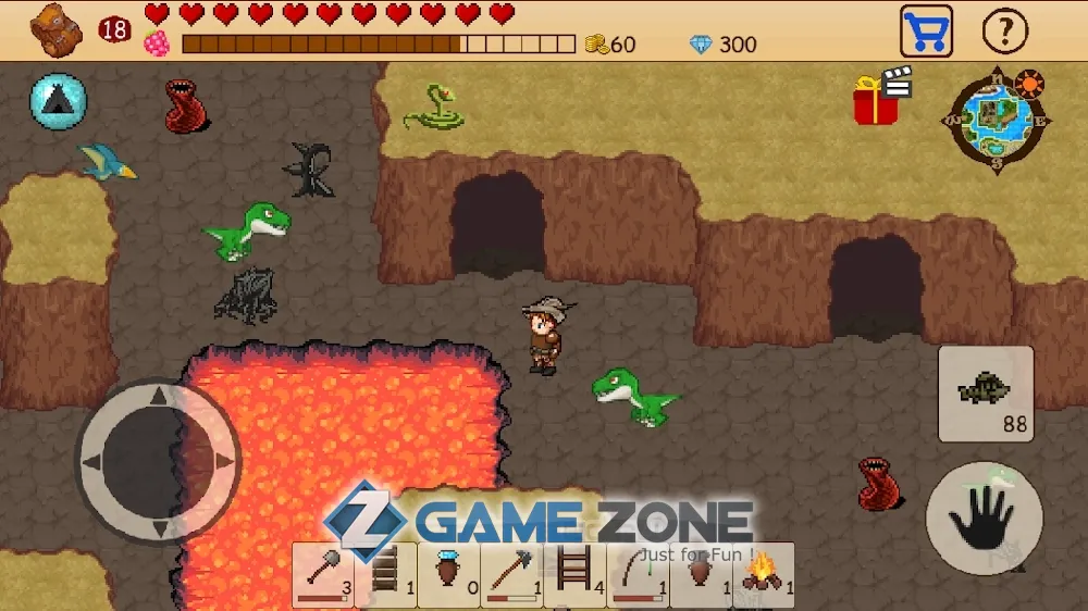 صورة من لعبة Survival RPG Open World Pixel [Mod Diamonds]