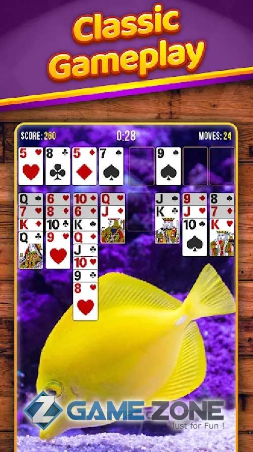 صورة من لعبة Freecell [Adfree]