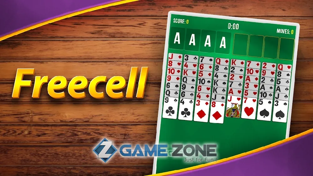 صورة من لعبة Freecell [Adfree]