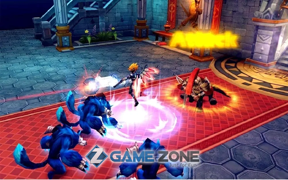 صورة من لعبة Sword of Chaos - Меч Хаоса