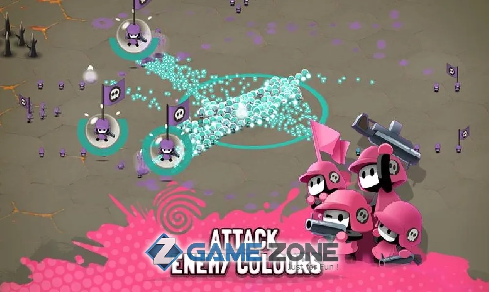 صورة من لعبة Tactile Wars